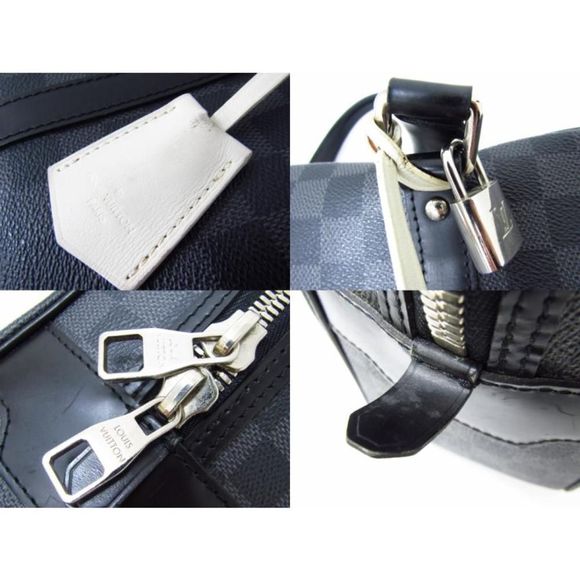 Louis Vuitton Graphite Porte Document Voyage Black - Picture 7 of 9